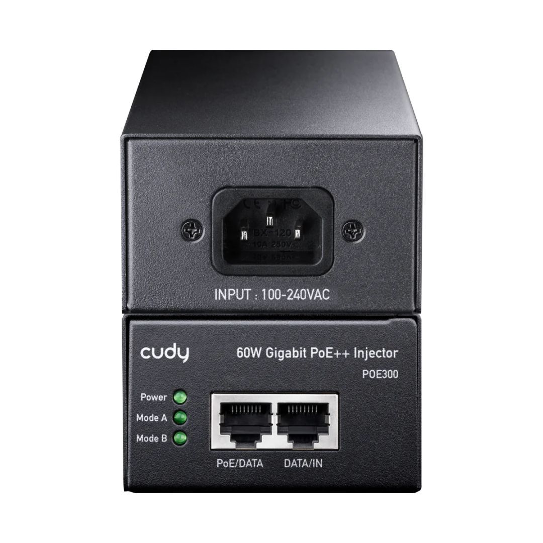 Cudy 60W Gigabit PoE+/PoE Injector