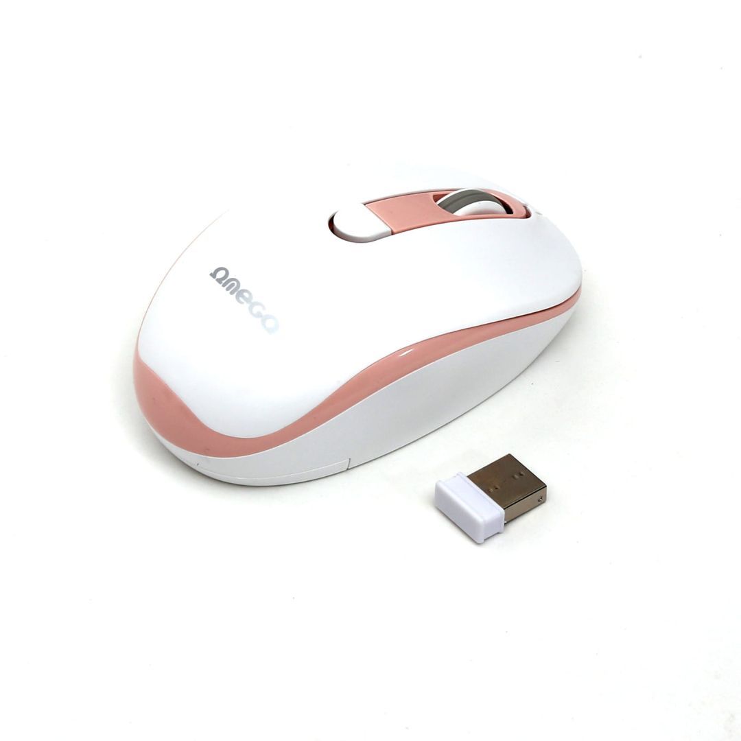 Platinet Omega OM220 Wireless mouse White/Pink