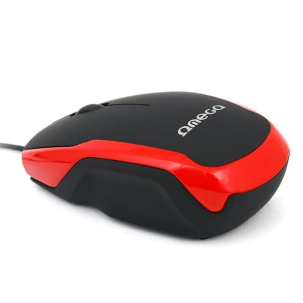 Platinet Omega OM072 3D Optical mouse Black/Red Rubber