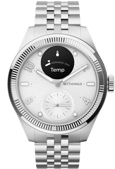 Withings Scanwatch Nova 39mm Titanium Silver