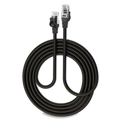 MediaRange CAT5e U-UTP Patch Cable 1m Black