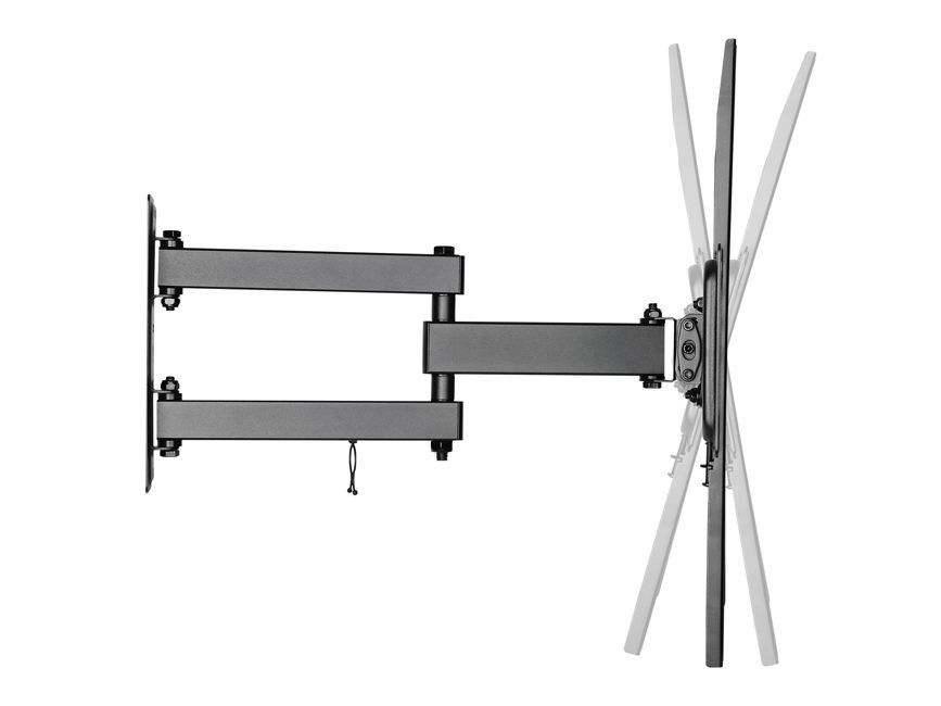 EQuip 32"-55" Articulating TV Wall Bracket Black