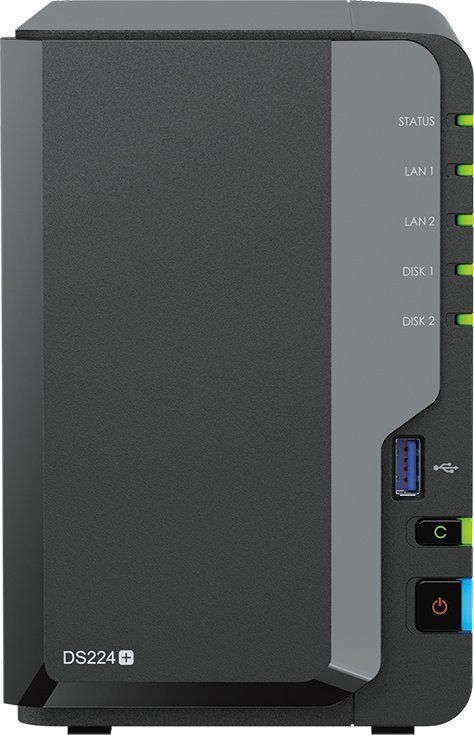 Synology NAS DS224+ (2GB) (2HDD) (2x8TB)