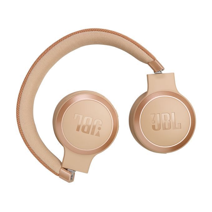 JBL Live 670NC Bluetooth Over-Ear Noise-Cancelling Headset Sand