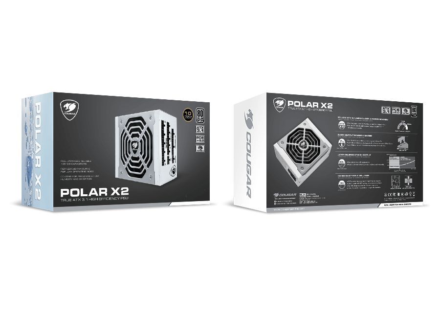 Cougar 1050W 80+ Platinum Polar X2