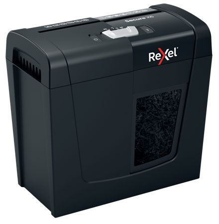 Rexel Secure X6 Iratmegsemmisítő Black