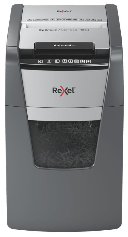 Rexel Optimum AutoFeed 130X Automata Iratmegsemmisítő Black