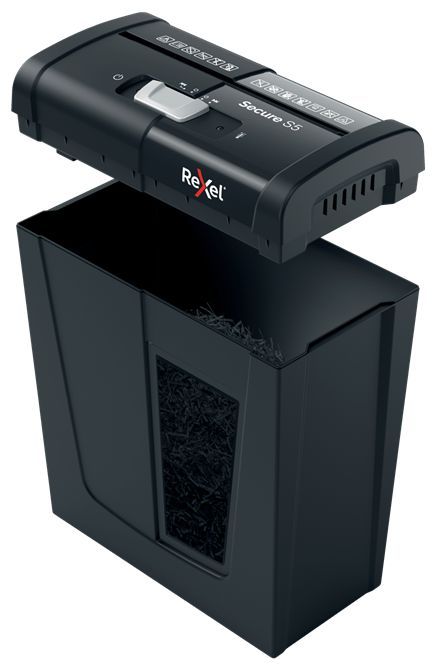 Rexel Secure S5 Iratmegsemmisítő Black