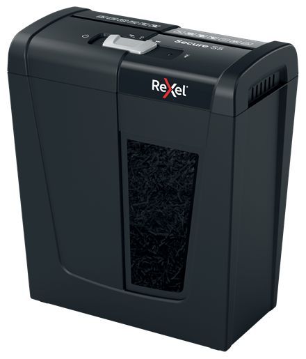 Rexel Secure S5 Iratmegsemmisítő Black