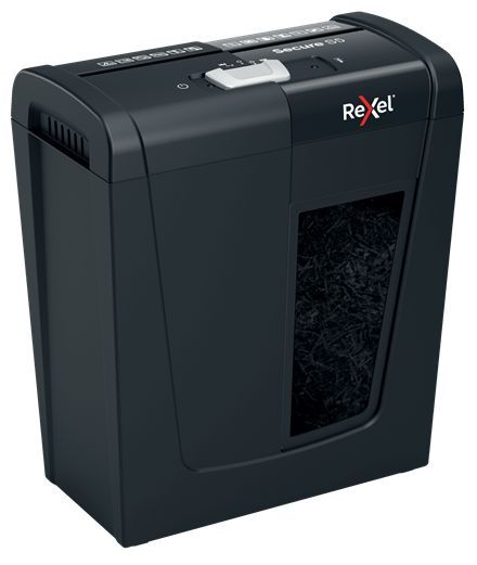 Rexel Secure S5 Iratmegsemmisítő Black