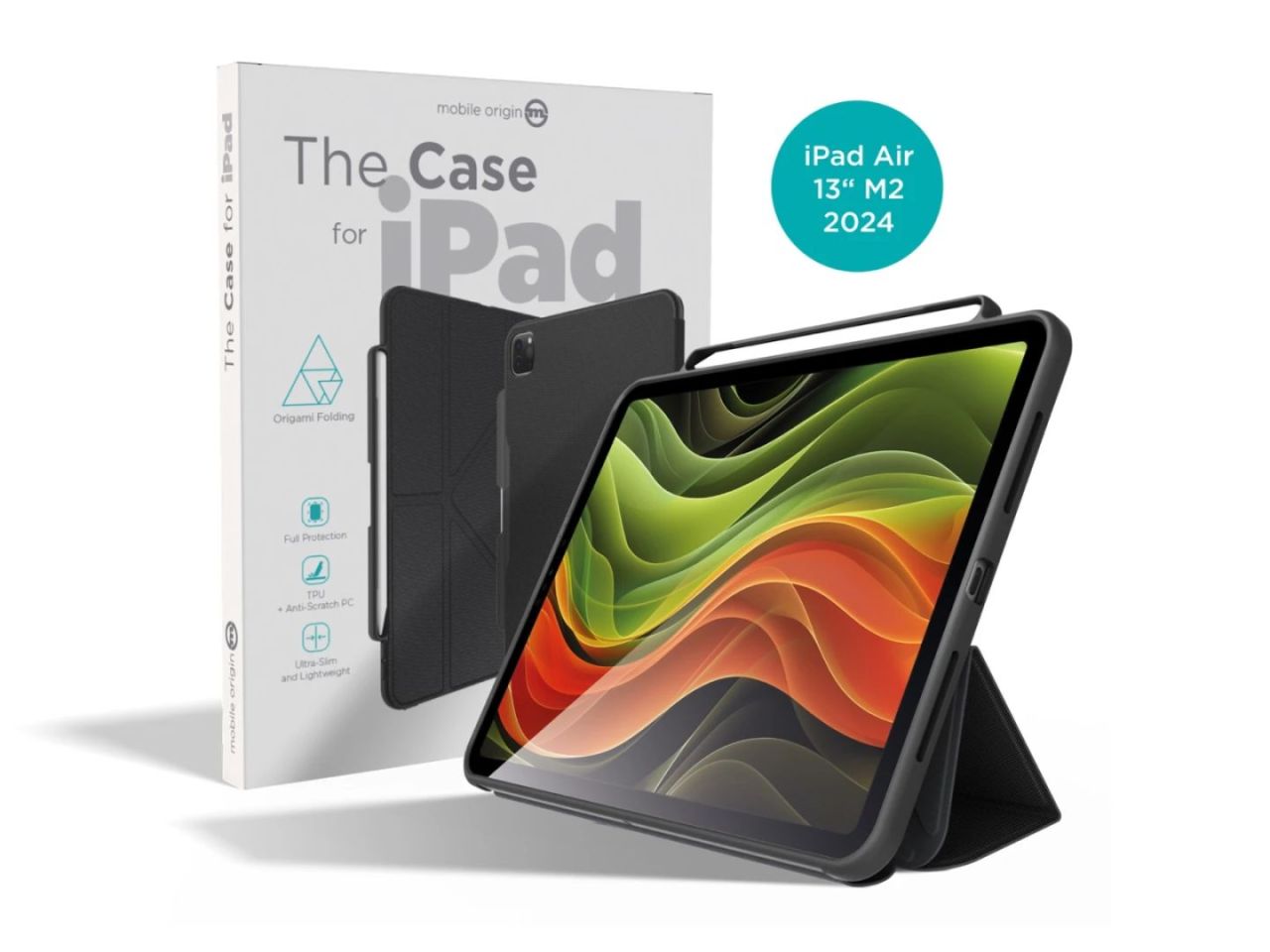 Mobile Origin The Case iPad Air 13" M2 2024 Black