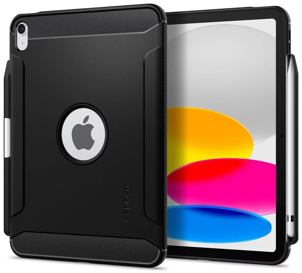 Spigen Rugged Armor for iPad 10.9" 2022 Black