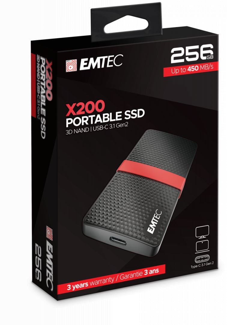 Emtec 512GB USB3.2 X200 Black