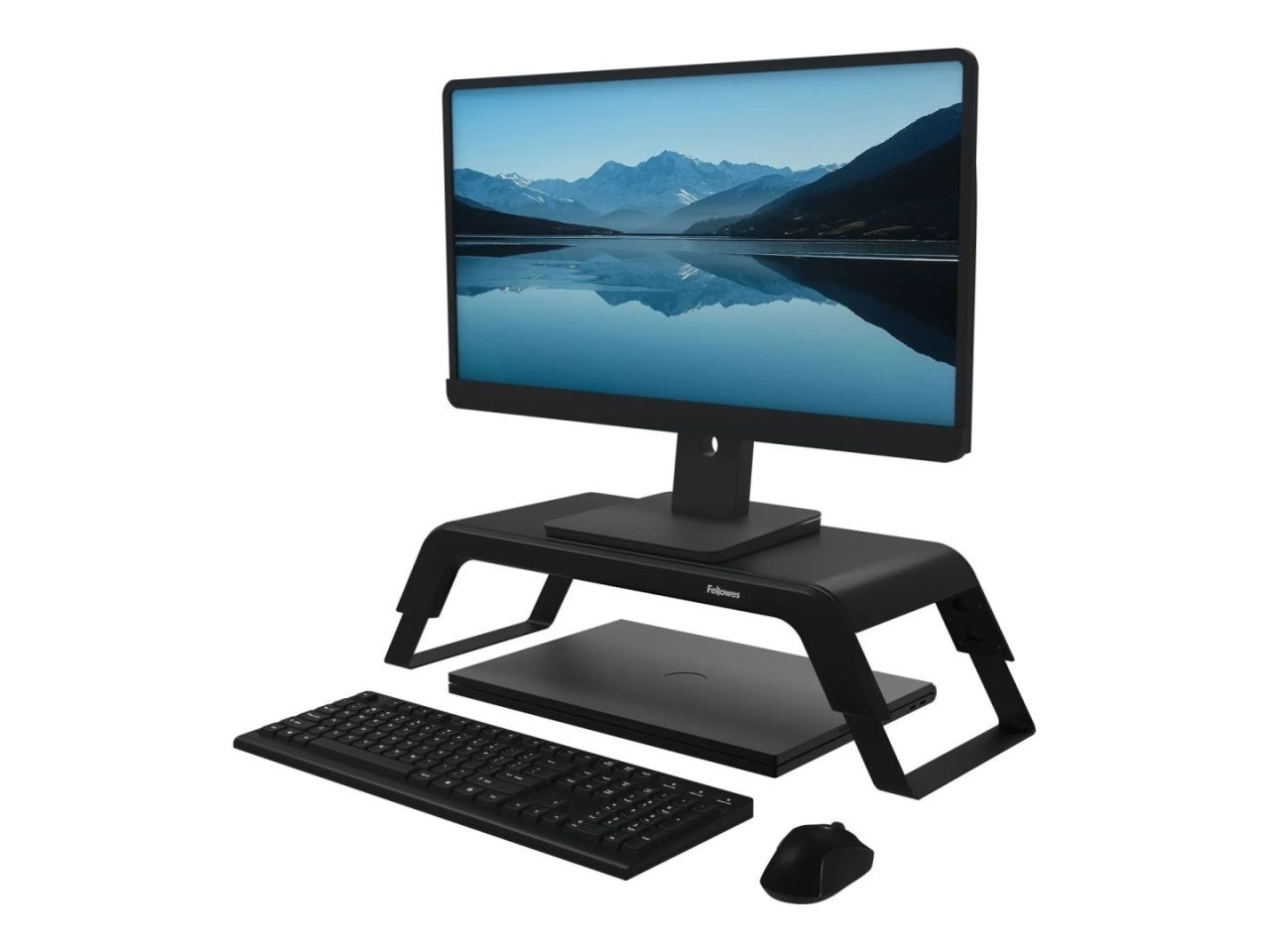 Fellowes Hana LT Monitor Stand Black