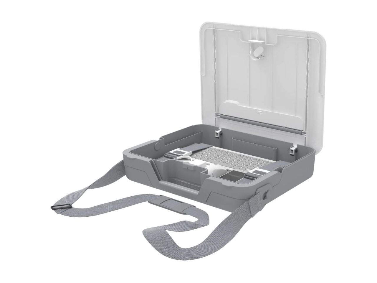 Fellowes Breyta Laptop 2 in 1 Carry Case/Laptop Riser White