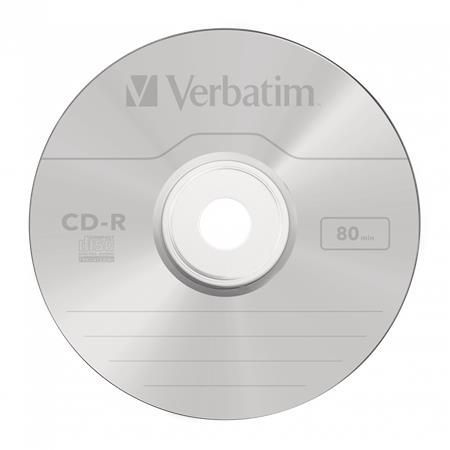 Verbatim CD-R 80 16x Normál tok 1db-os (1-es címke)