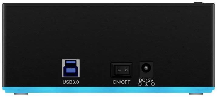 Raidsonic IcyBox IB-127CL-U3 Docking & Clone Station 2,5/3,5" USB3.0 Black