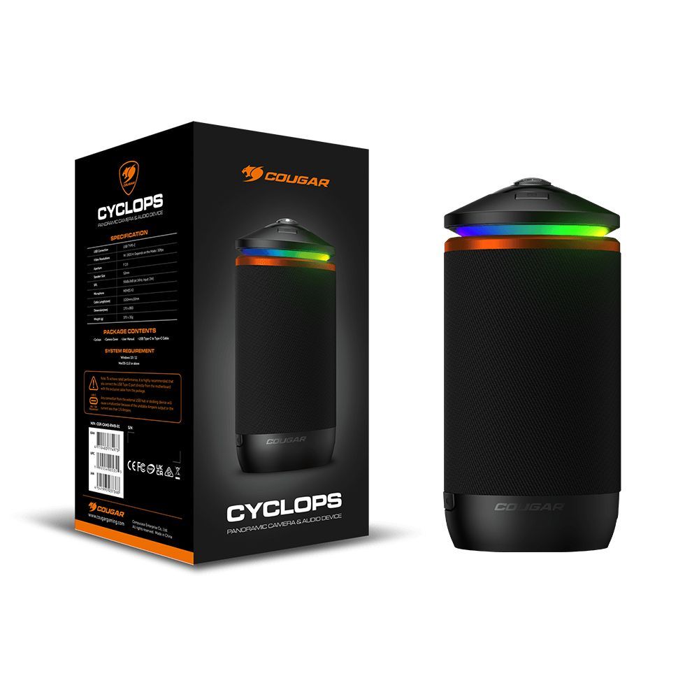 Cougar CYCLOPS AIO Webkamera Black