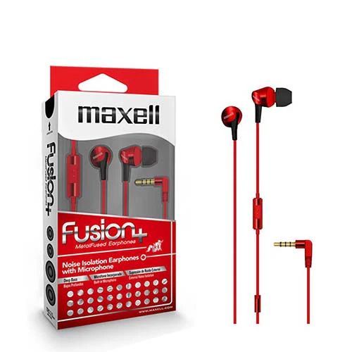 Maxell Fusion+ Headset Red/Black