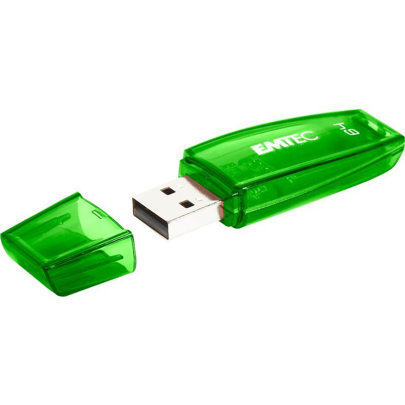 Emtec 64GB C410 Color USB2.0 Green