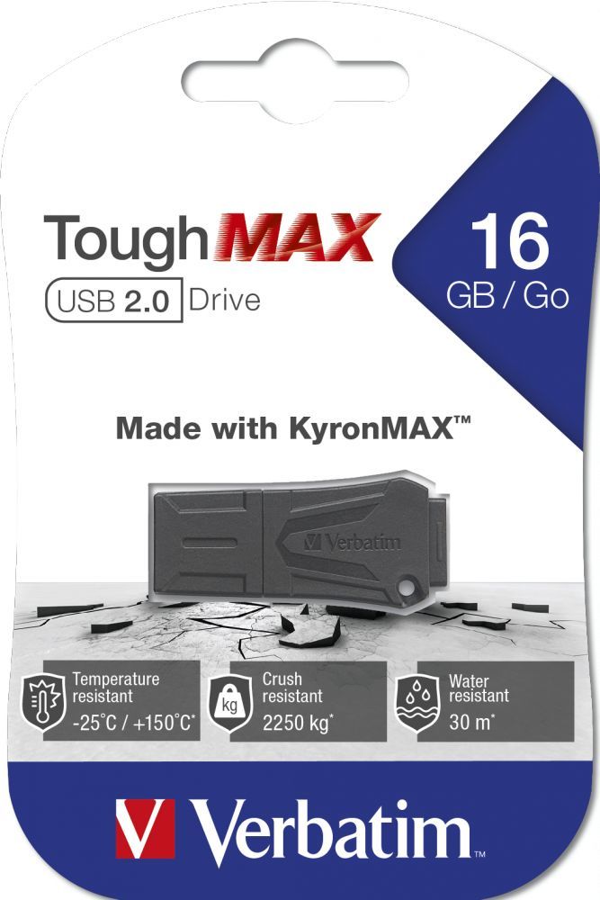 Verbatim 16GB ToughMax Black