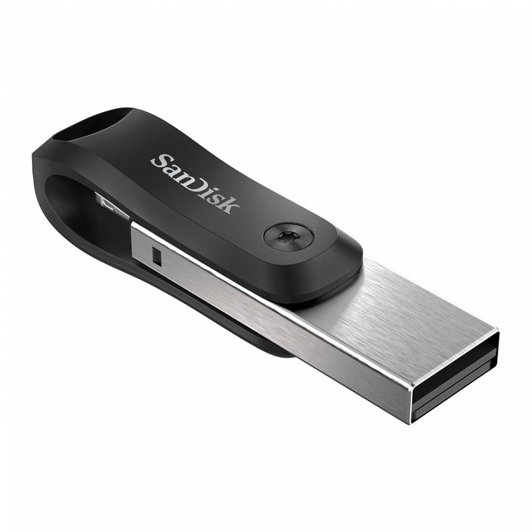 Sandisk 256GB iXpand flash Drive Go Black/Silver