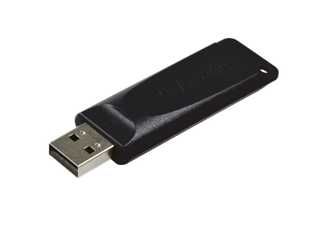 Verbatim 32GB Slider USB2.0 Black