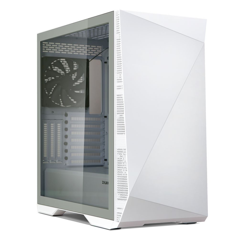 Zalman Z9 Iceberg Tempered Glass White