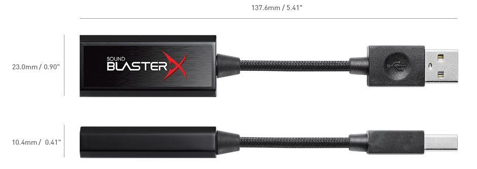 Creative Sound Blaster X G1 7.1 USB Hangkártya