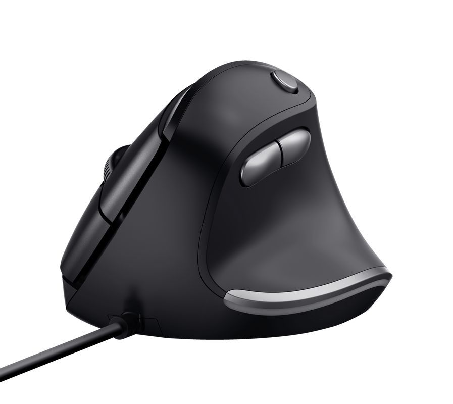 Trust Bayo Vertical Ergonomic Mouse Black