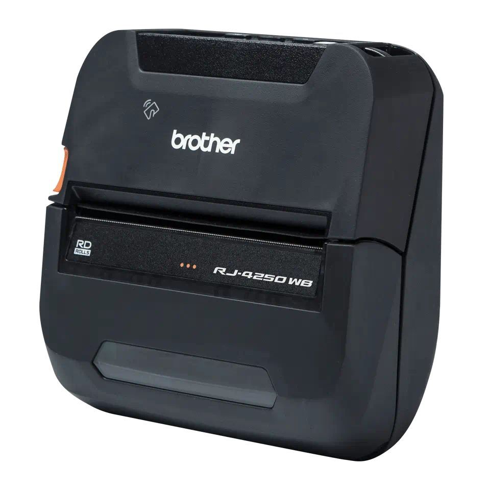 Brother RJ-4250WB Mobil Címke- és Blokknyomtató Black