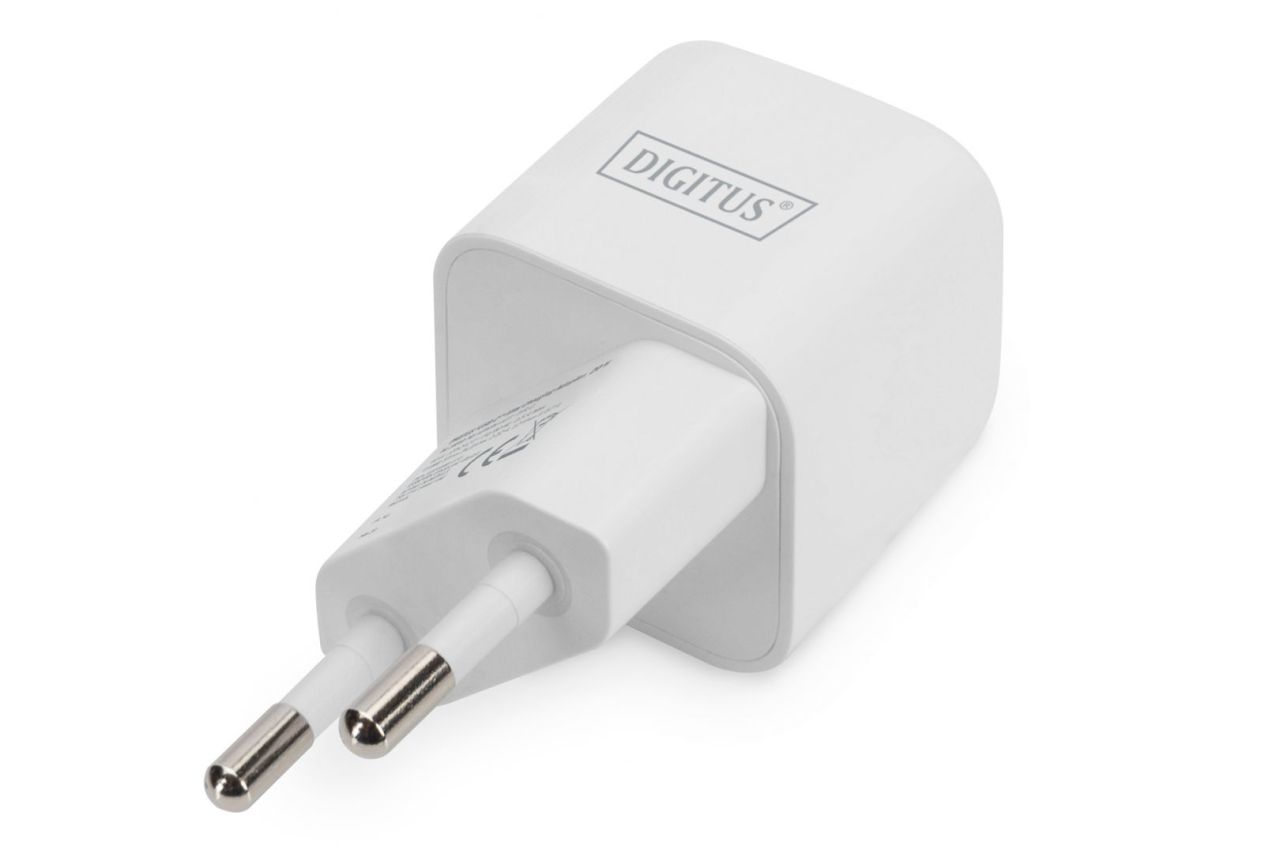 Digitus DA-10060 USB-C Mini Charging Adapter 20W White