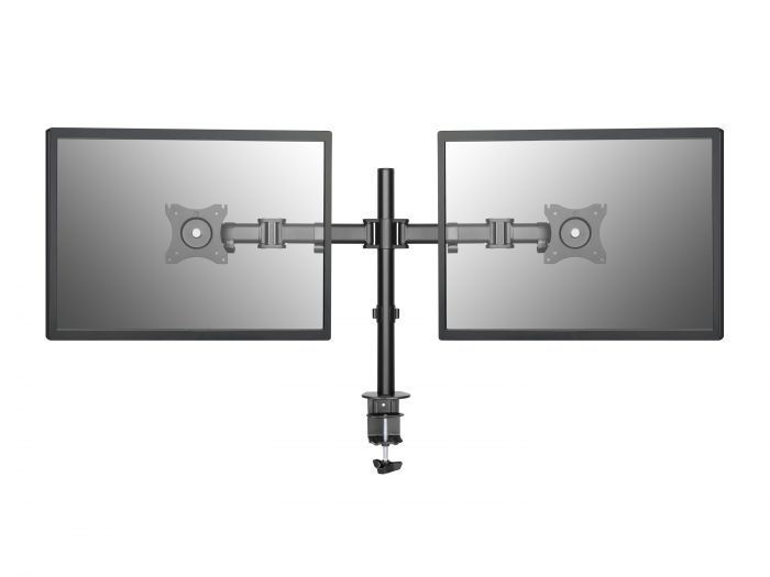 EQuip 13"-27" Articulating Dual Monitor Desk Mount Bracket