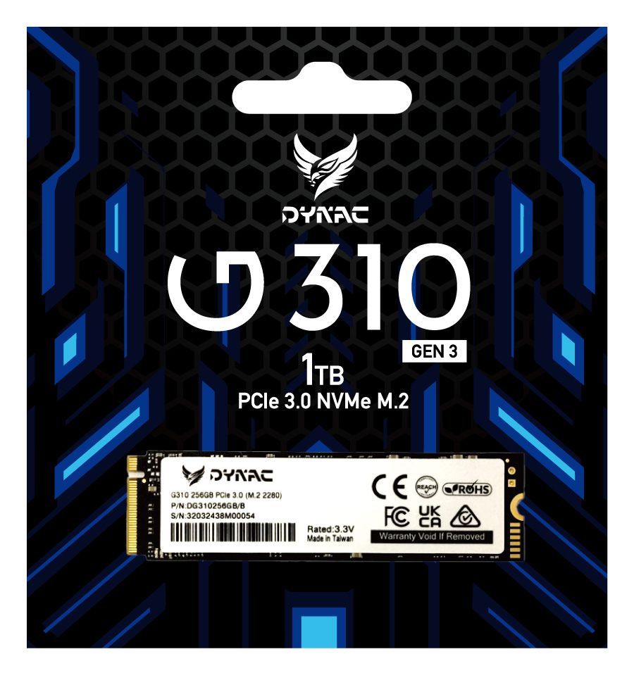 Dynac 1TB M.2 2280 NVMe G310