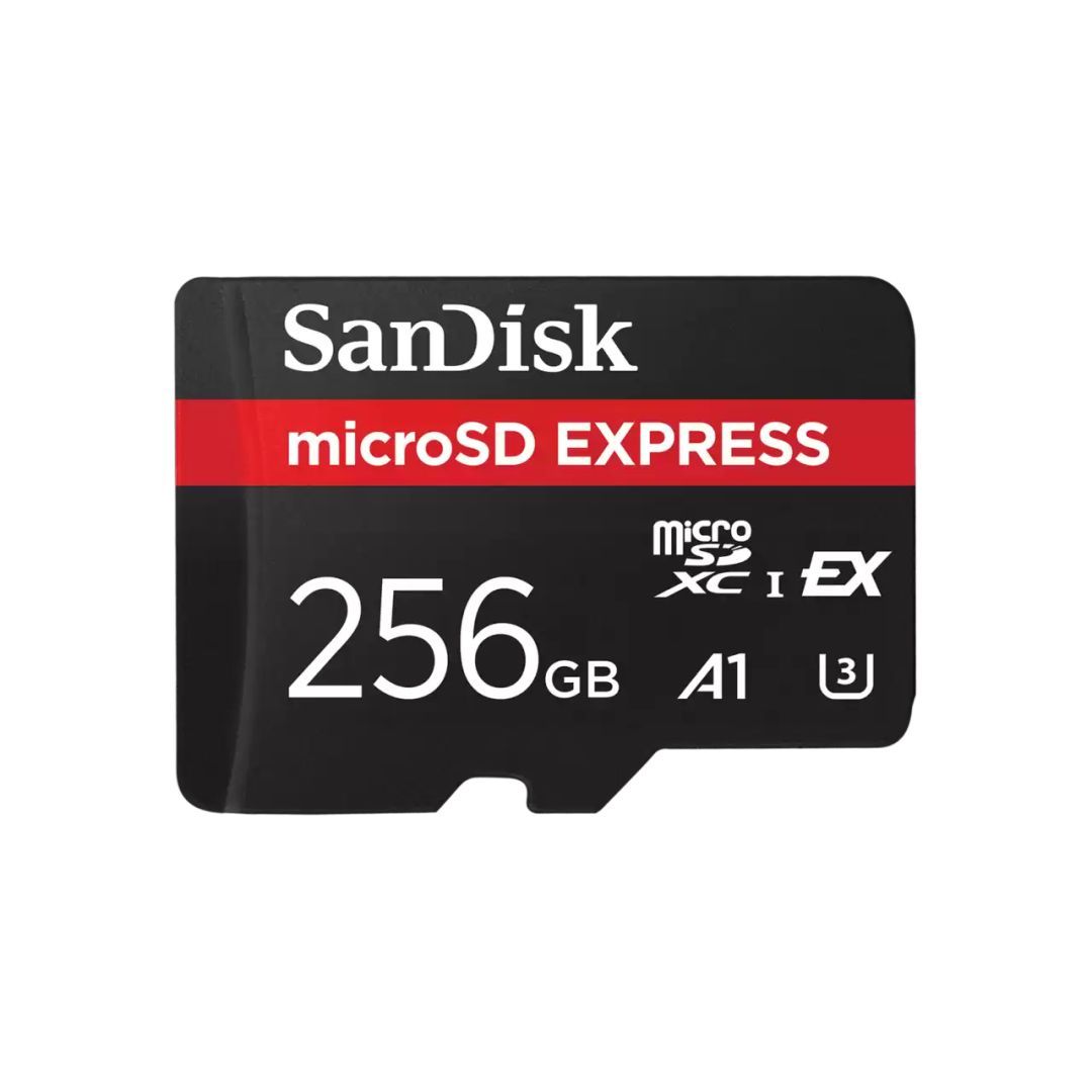 Sandisk 256GB microSDXC Express U3 A1 adapter nélkül