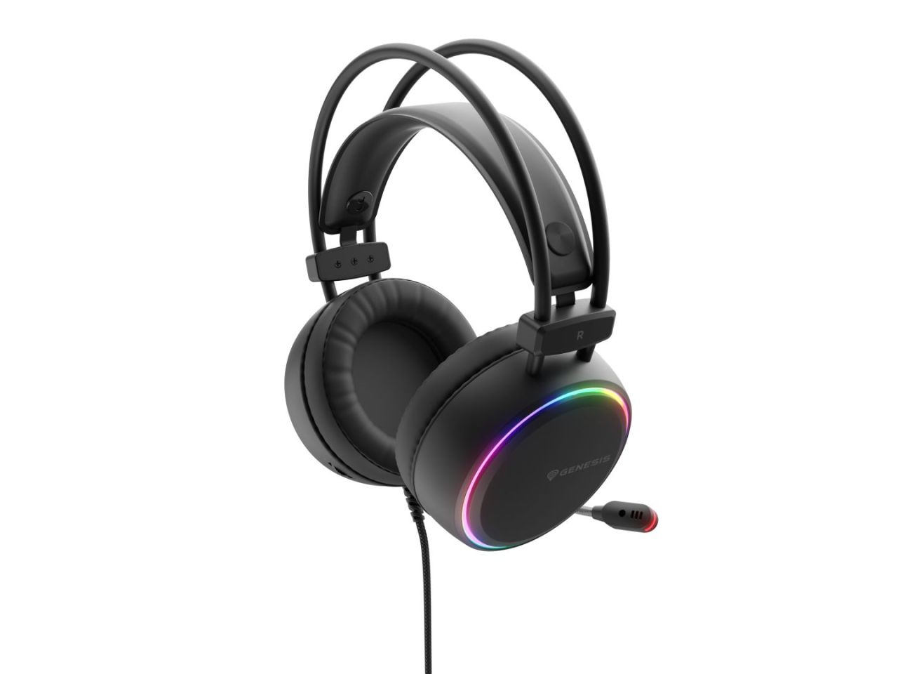 Genesis Neon 613 RGB Gaming Headset Black