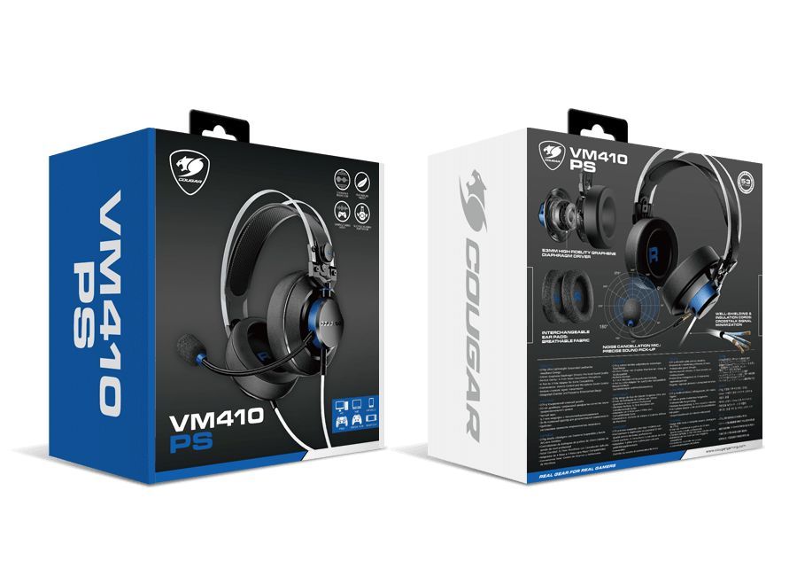 Cougar VM410 PS Headset Black