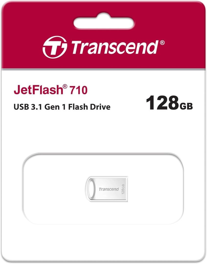 Transcend 128GB Jetflash 710 USB3.1 Silver