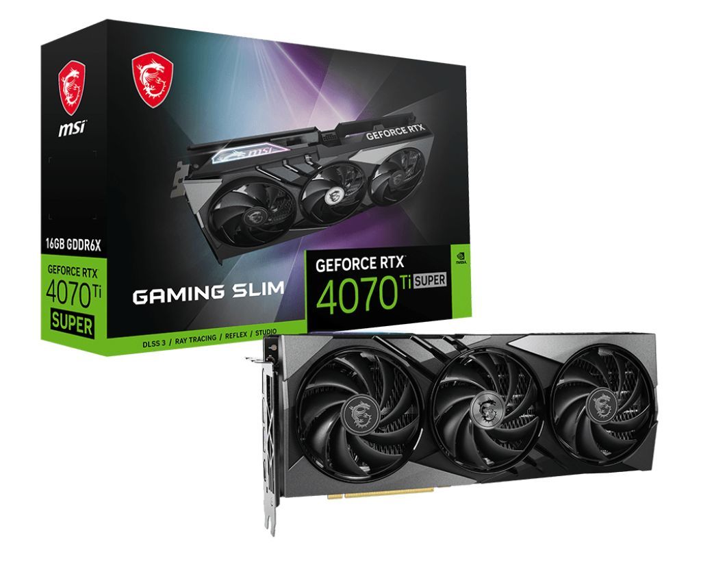 Msi RTX4070 TI SUPER 16G GAMING X SLIM