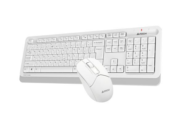 A4-Tech FG1012 Wireless Keyboard Combo White US