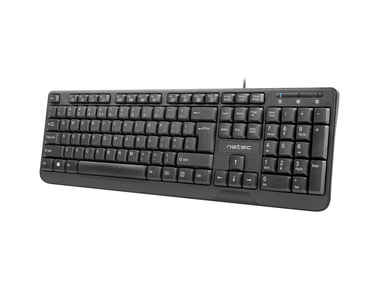 natec Trout Keyboard Black US