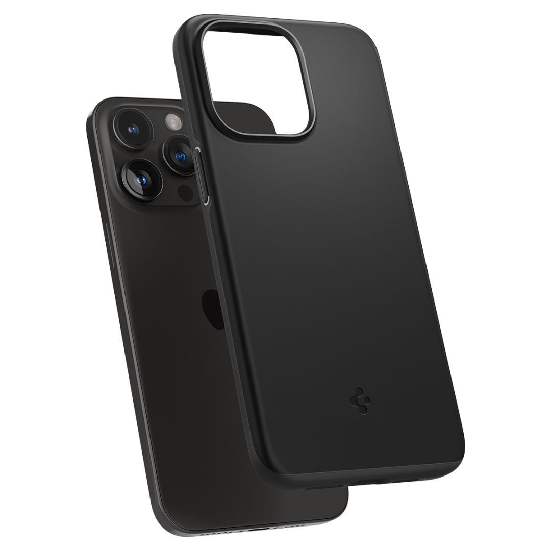 Spigen iPhone 15 Pro Max Case Thin Fit Black