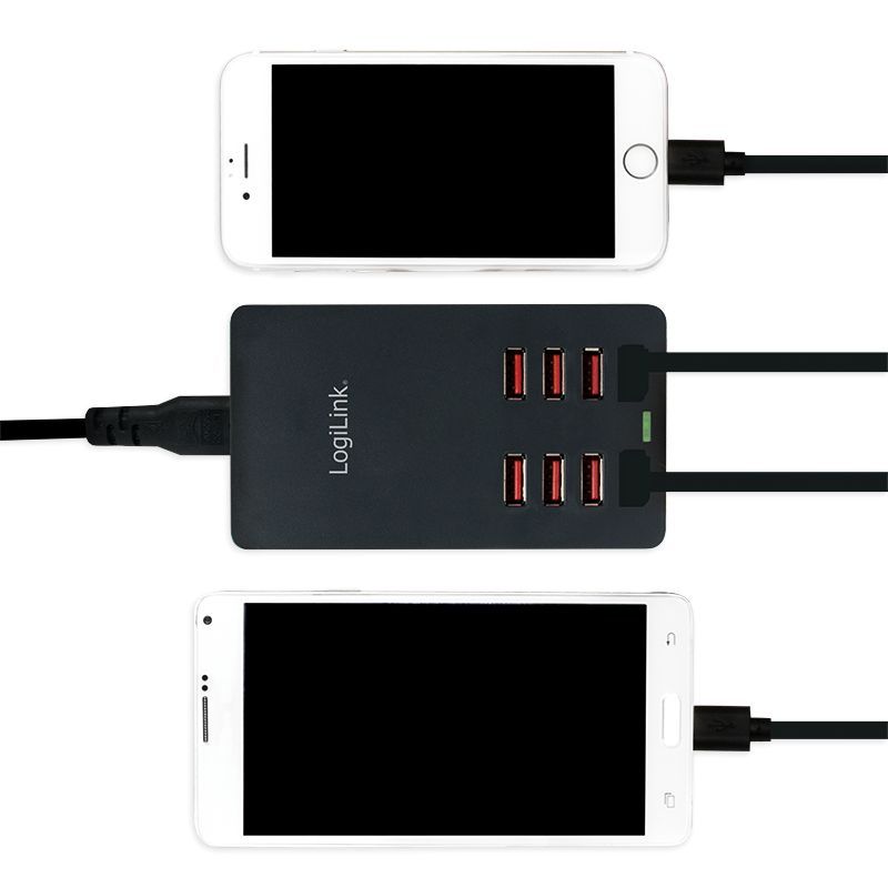 Logilink USB Table Charger 8x USB port