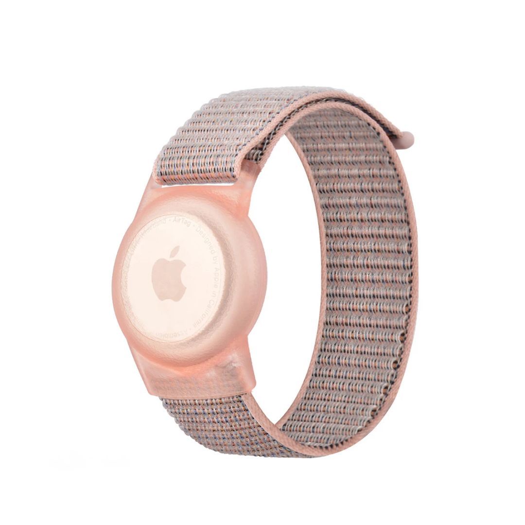 Mobile Origin AirTag Strap Pink