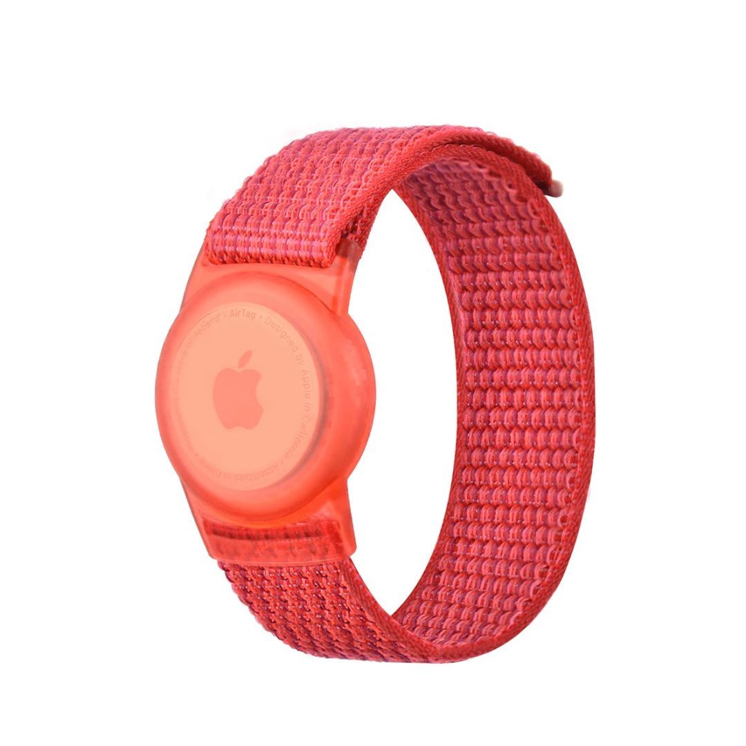 Mobile Origin AirTag Strap Red