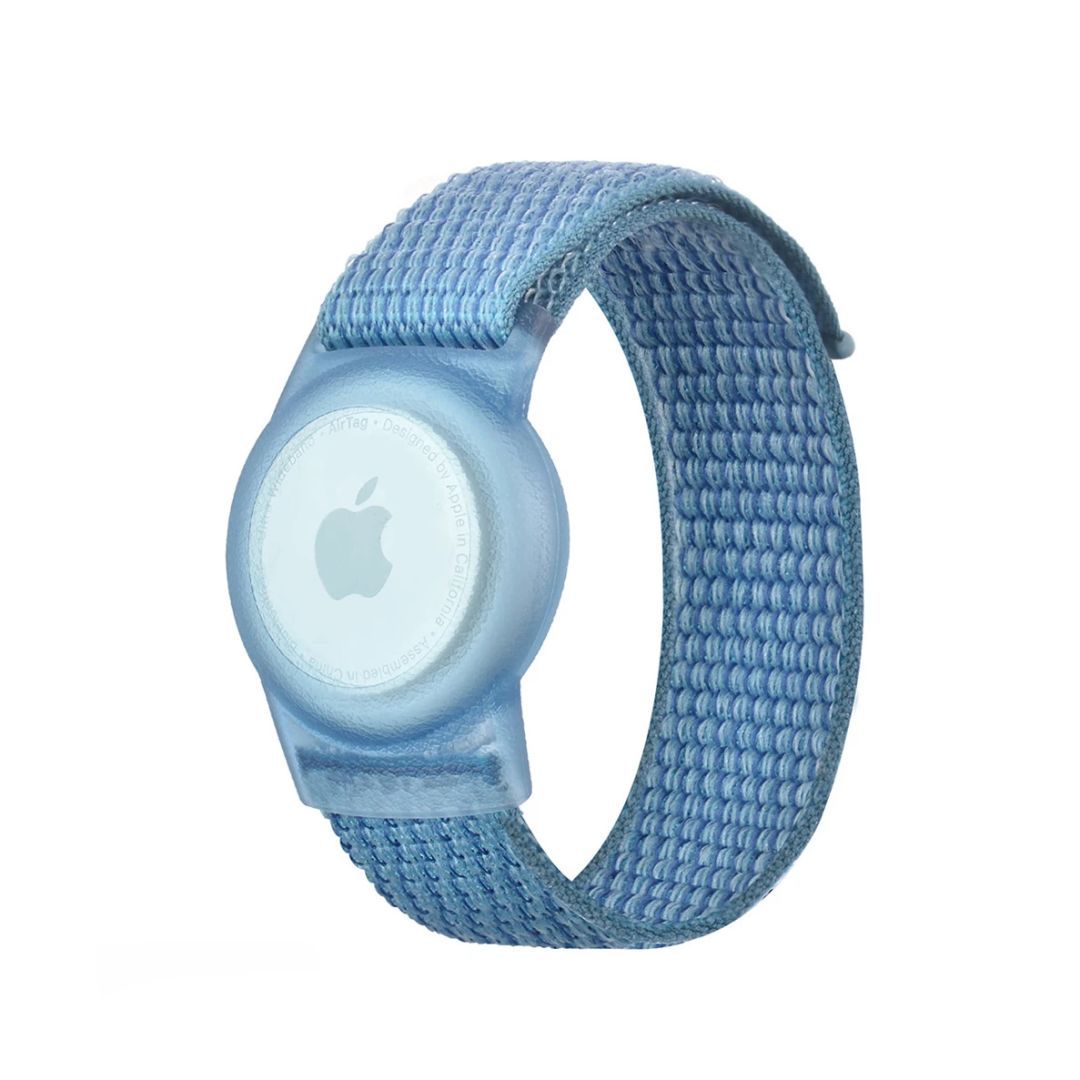 Mobile Origin AirTag Strap Blue