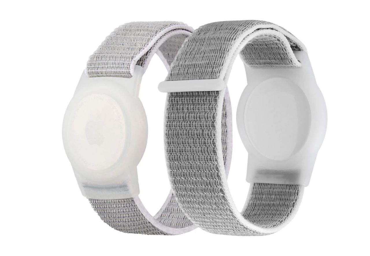 Mobile Origin AirTag Strap Grey