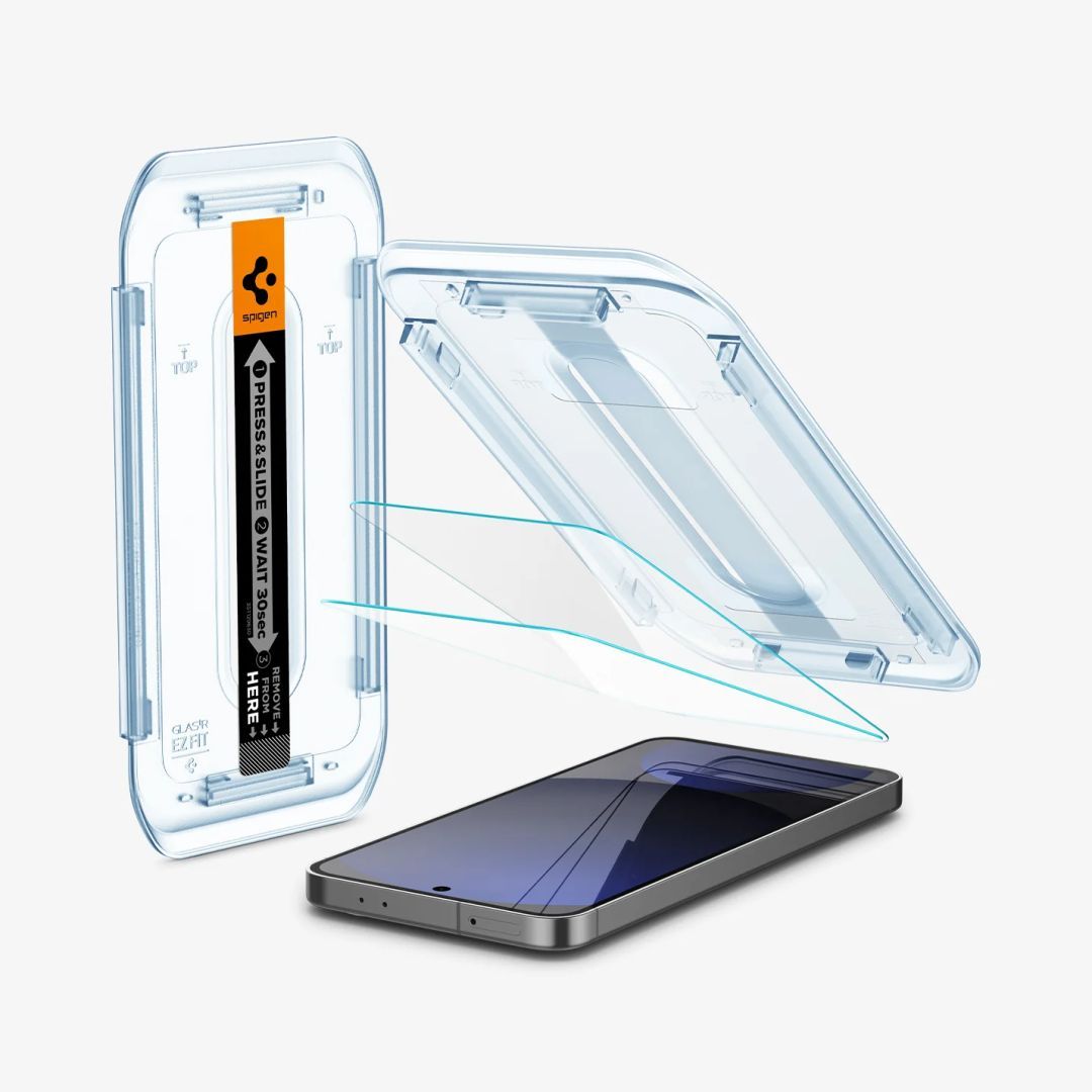 Spigen Glass tR EZ Fit 2 Pack Samsung Galaxy S24 FE Transparency