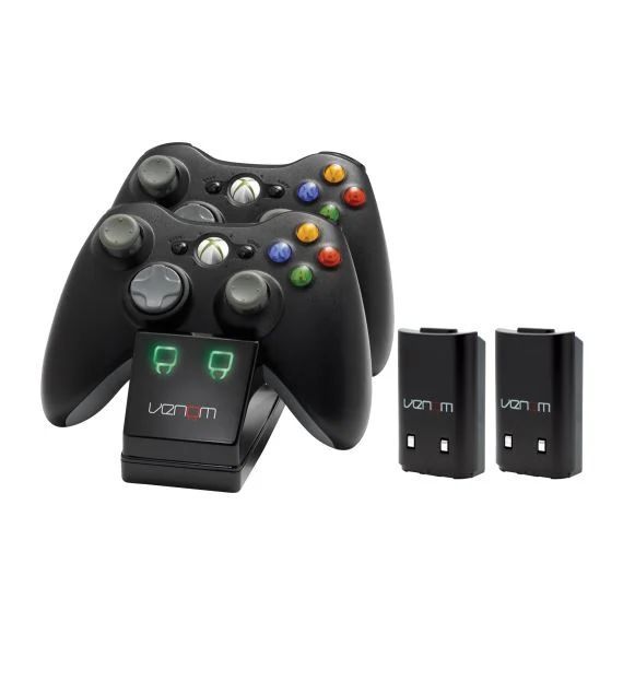 Venom XBOX 360 Twin Docking Station Black