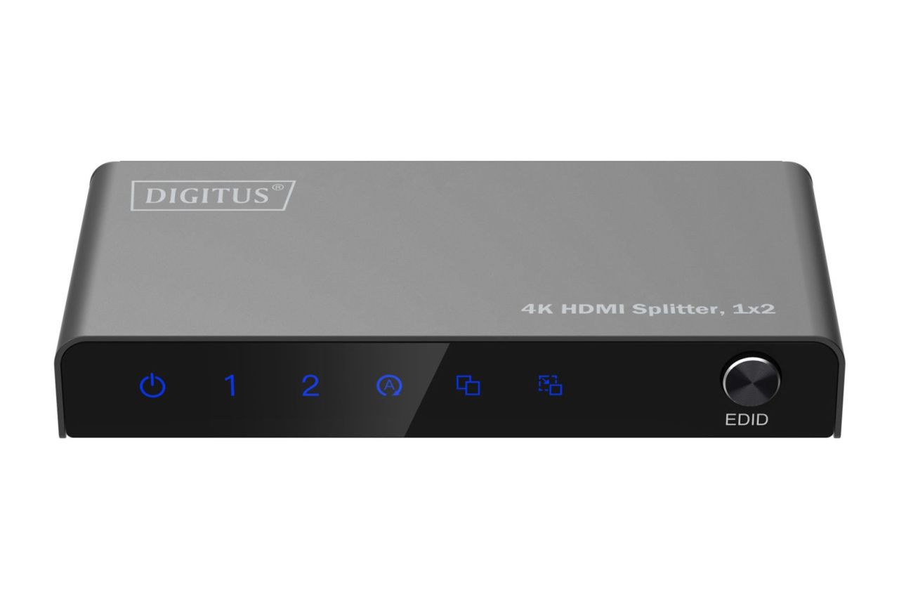 Digitus DS-55336 4K HDMI Splitter 1x2 Black